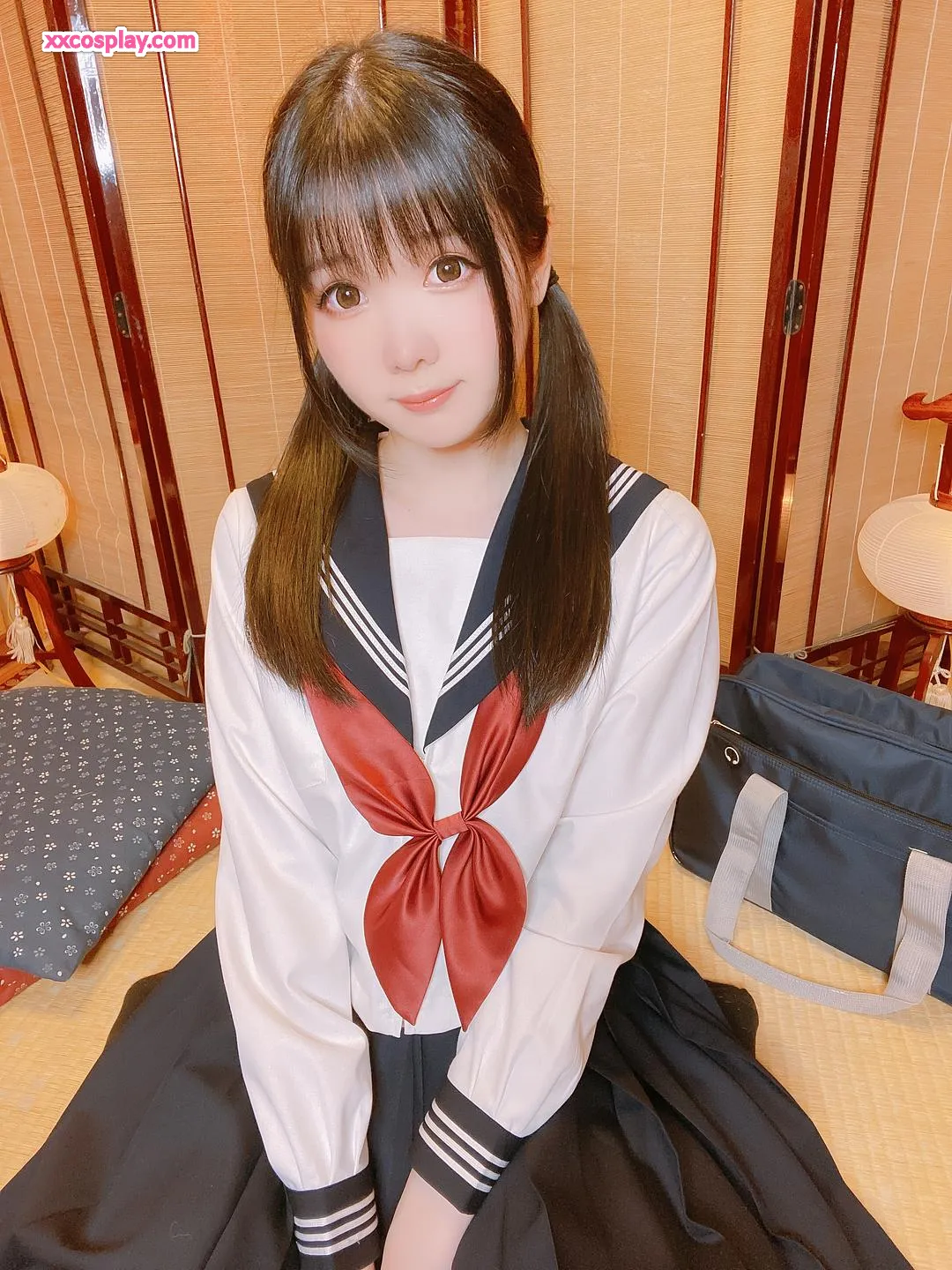 Shimo's Seductive Sailor Uniform